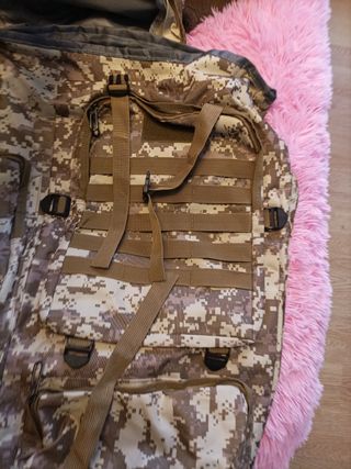 Mochila Camuflaje Montaña/Pesca