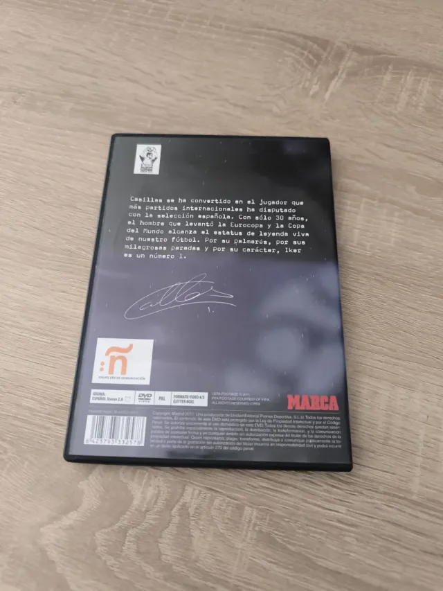 DVD Iker Casillas El Número 1