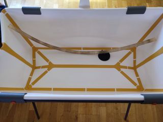 Bañera Stokke con patas y reductor