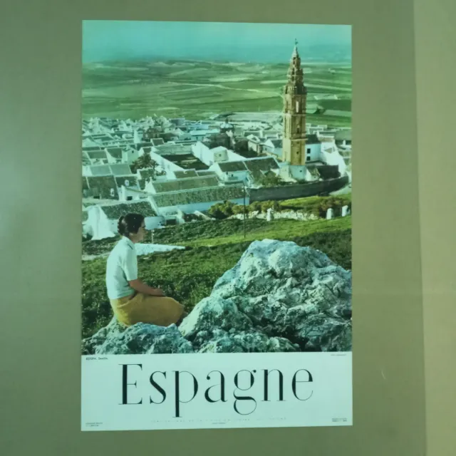 Póster Turismo Espagne Vintage