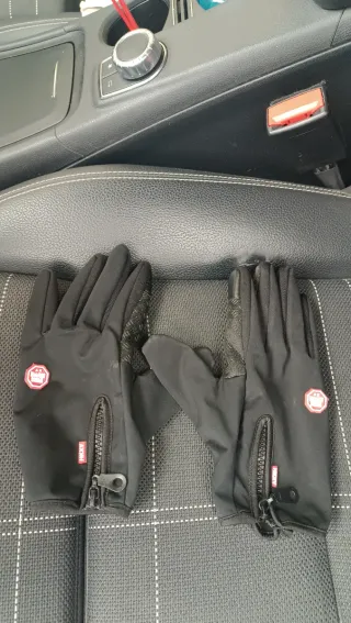 Guantes de moto negros