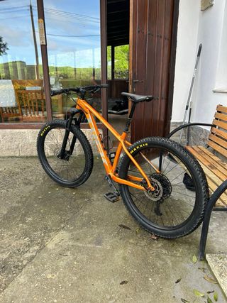 Bicicleta Trek Roscoe 7 2021 Naranja