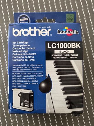 Cartucho Tinta Brother LC1000BK Negro