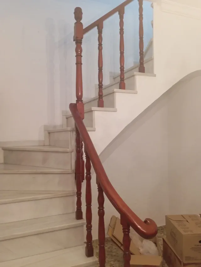 12 balaustres de madera para escalera (12 unidades