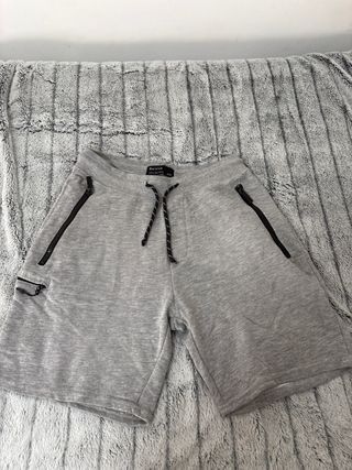 Pantalón de chándal Bershka gris
precio nego
