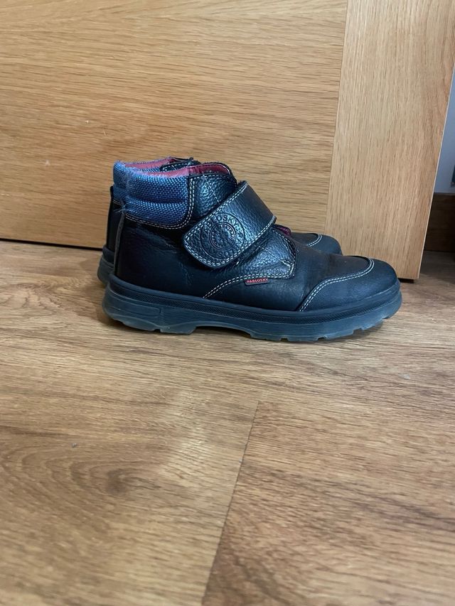 Zapatos Escolares Pablosky Negro Velcro