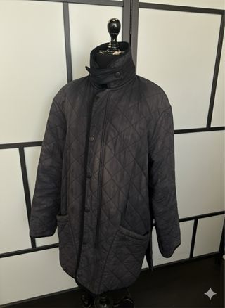 Barbour Polar Quilt Chaqueta Negra