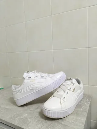 Sneakers Puma Donna Bianche