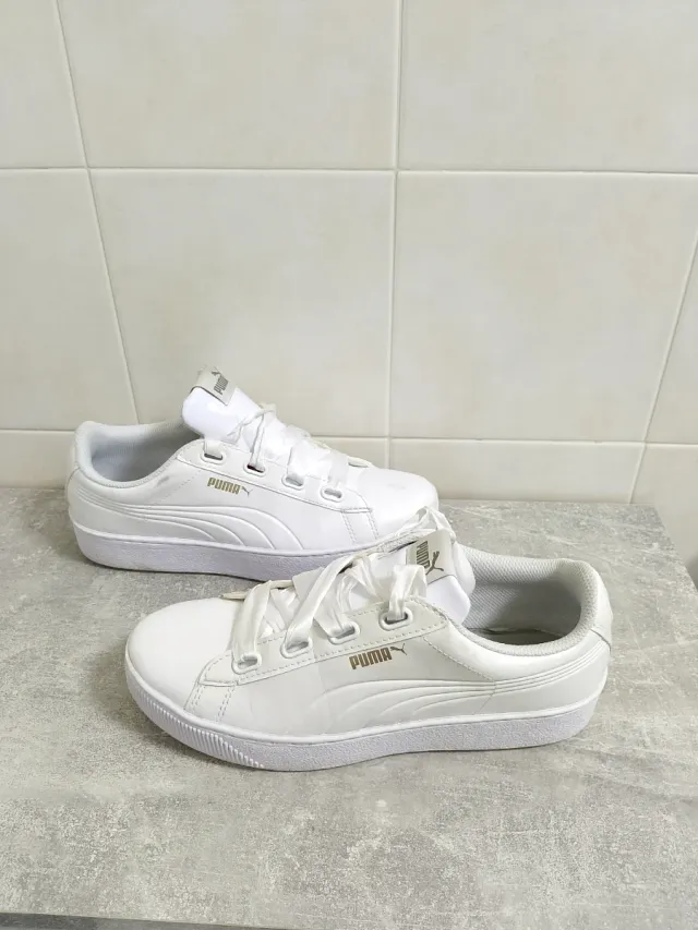 Sneakers Puma Donna Bianche