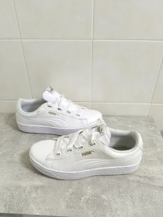 Sneakers Puma Donna Bianche