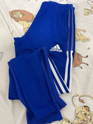 Pantalón Adidas Azul 3 Rayas