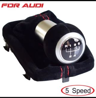 Pomo y fuelle Alcántara  Audi 