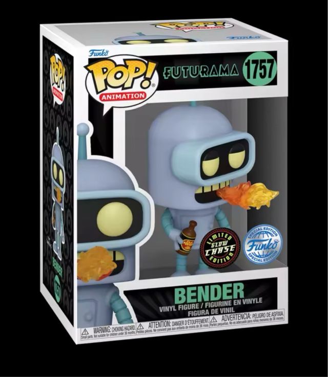 Funko Pop Edicion limitada Futurama Bender 1757