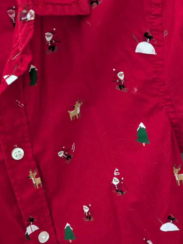 Camisa H&M Navidad Niños