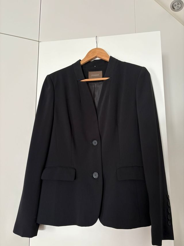 Blazer Zendra Negro Mujer