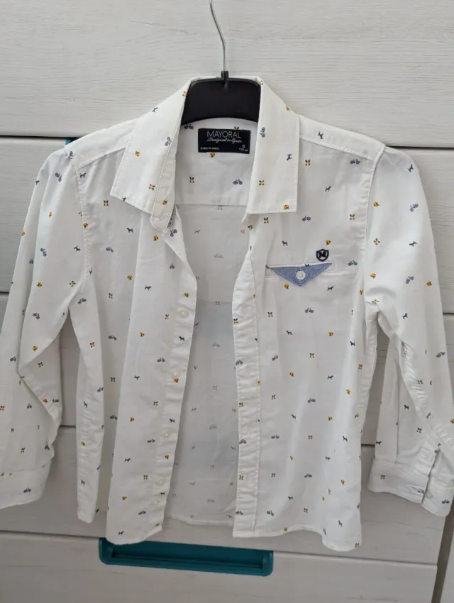 Camisa Mayoral niño estampada