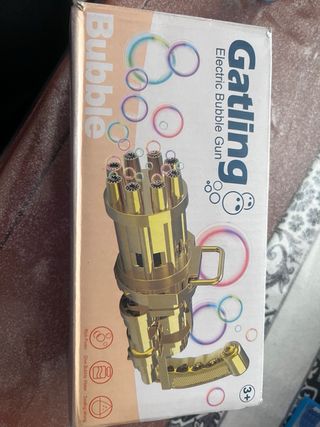 Pistola elettrica per bolle Gatling