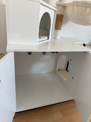 Casa per gatti a più livelli