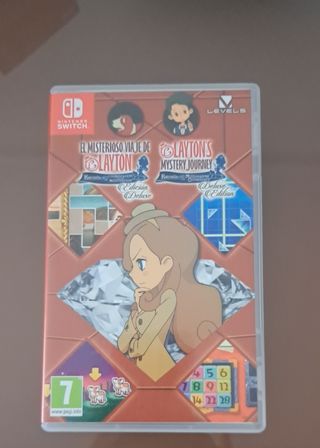 Juego Nintendo Switch Layton's Mystery Journey
