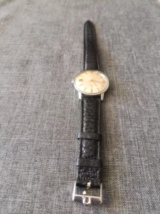 Omega Seamaster Automático - Correa Negra