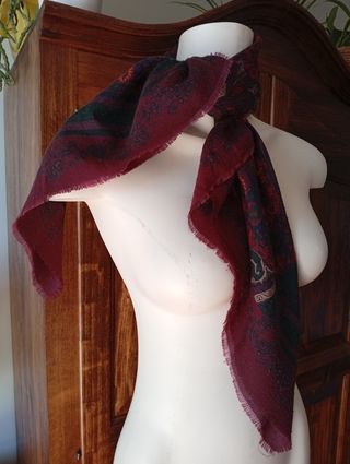 Foulard lana vintage