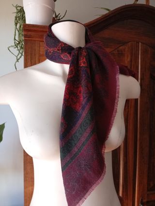 Foulard lana vintage