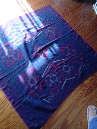 Foulard lana vintage