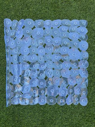 Alfombrilla ducha transparente 52x52 cms.