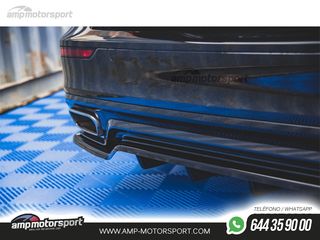 AÑADIDO DE DIFUSOR VOLVO S60 MK3 2018-- NEGRO MATE