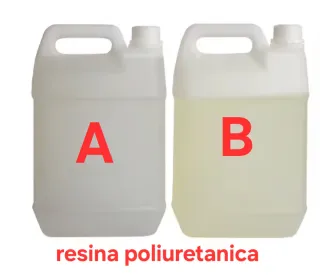 Resina poliuretanica bicomponente 1kg