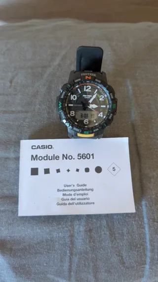 Reloj Casio Pro Trek Module No. 5601
