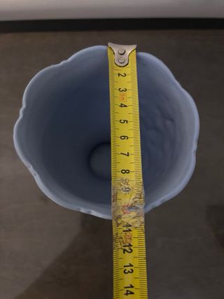 Vaso vintage con cherubino