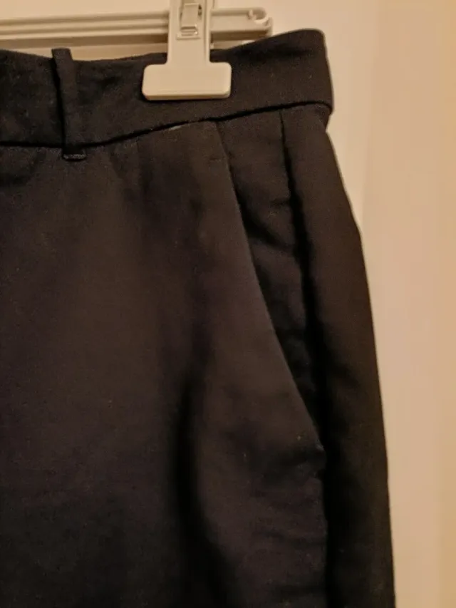 Pantalón Mango Negro Talla 40 Poco Uso