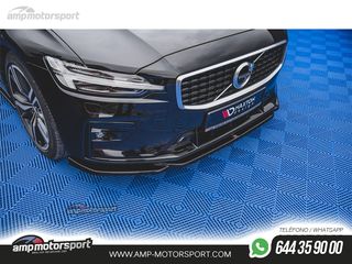SPOILER DELANTERO DESCATALOGADO VOLVO S60 MK3 NEGRO MATE