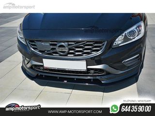 SPOILER DELANTERO DESCATALOGADO VOLVO V60 NEGRO MATE