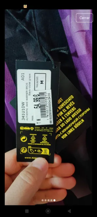 Camiseta Kappa Joker Team Edición limitada