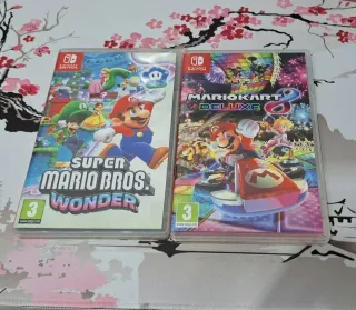 Super Mario Wonder + Mario Kart 8 Deluxe