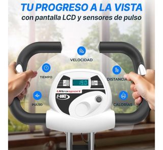 Bicicleta Estática Plegable Compacta