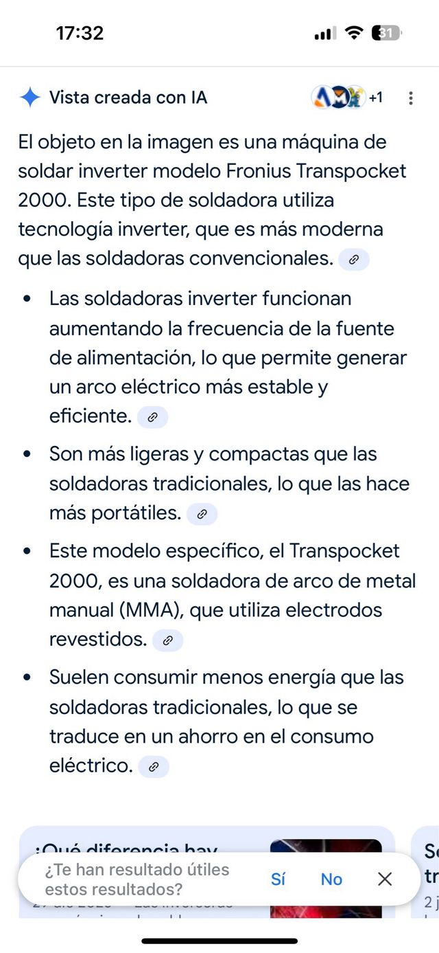 Soldadora Transpocket 2000 trifásica
