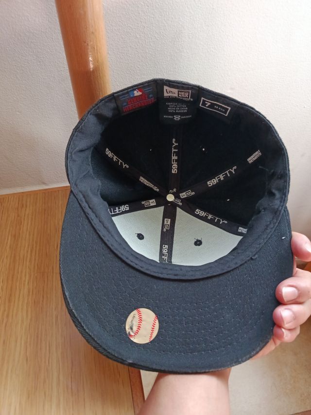 Gorra New Era 59FIFTY Talla 7 Negra