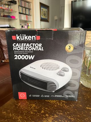 Calefactor horizontal Küken 2000W