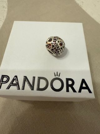 Charm Pandora Corazones Rojos y Circonitas