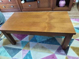 Mesa de centro de madera