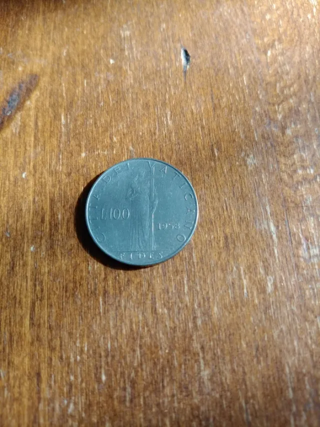 100 Lire Città del Vaticano 1958