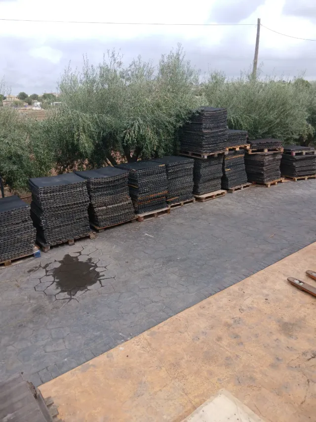 Losetas de goma 100x100