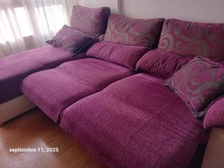 Sofá modular tela morado