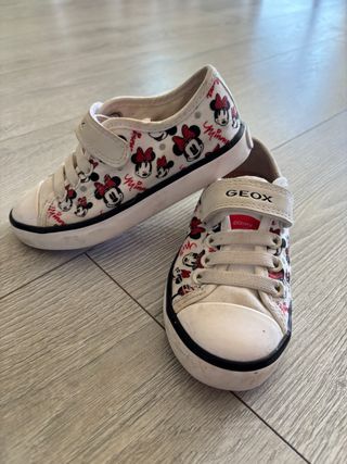 Bambas Geox Minnie Mouse Niña Talla 26
