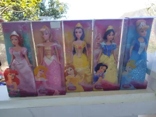 5 Muñecas Disney Princesas Mattel (2013-2015)