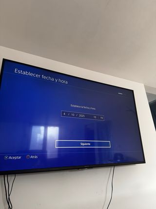 Consola PS4 Negra con Mando y Juegos