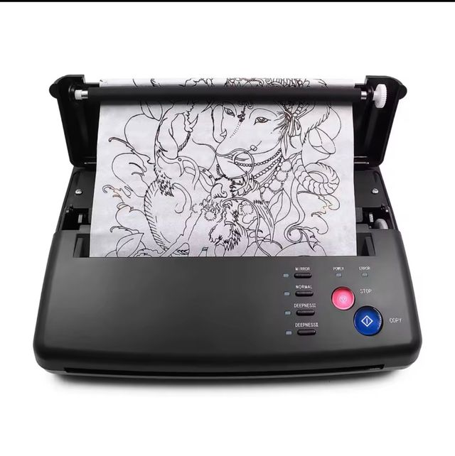 Máquina de transferencia de tatuajes, impresora.
